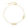 Unique Lock Stylish Chain Necklace For Women With Beautiful Heart And Infinity Elements