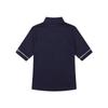 ONOFF Women S DarT VariaTion Collar T ShirT Of9303la Navy