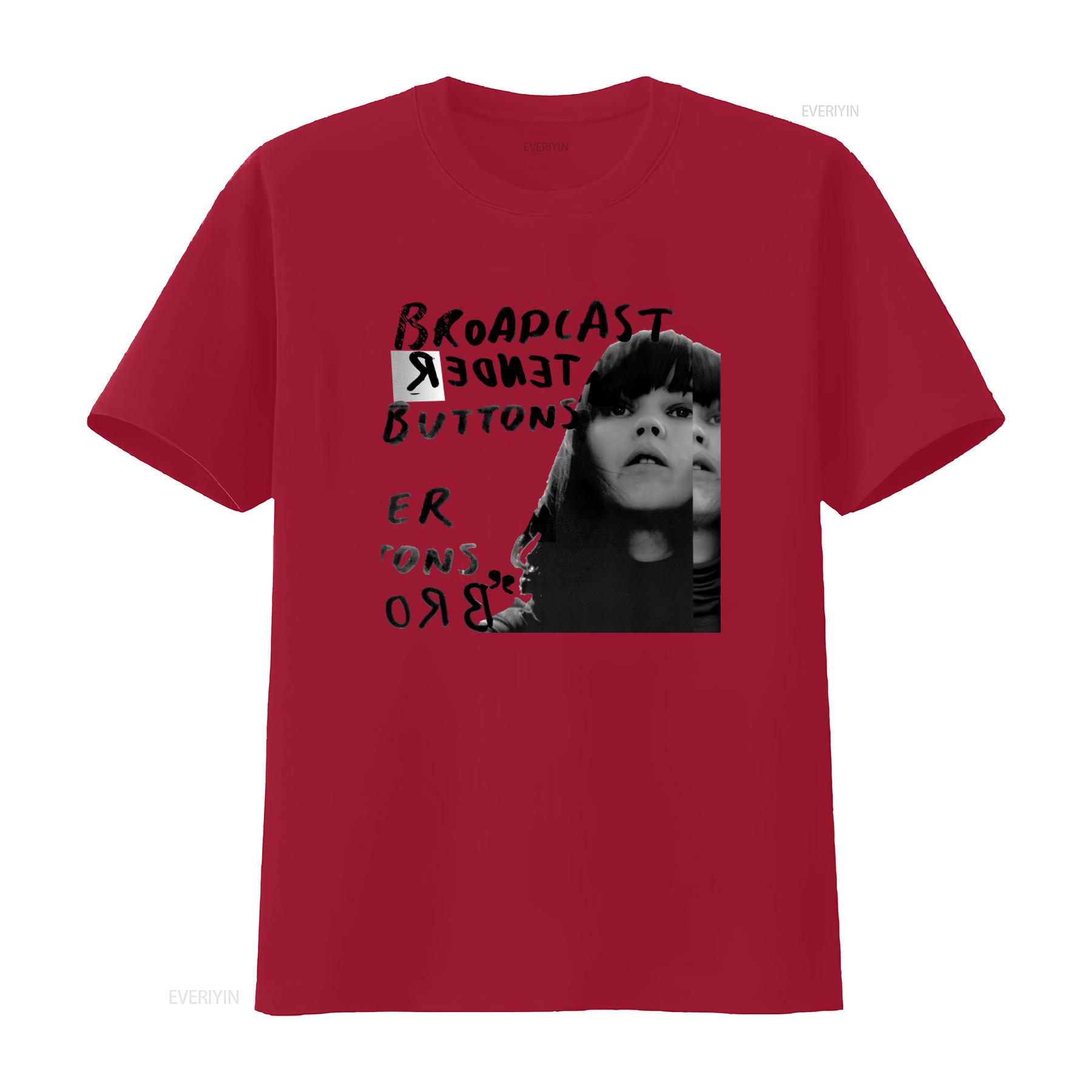 

Broadcast UK T Shirt Indie Electronic Pop Fashionable Streetwear Print Casual vintage Washed graphic Breathable streetwear S