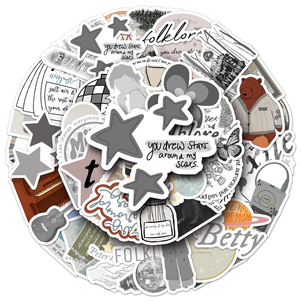 Fun Sticker Pack For Water Bottles, Luggage, Laptop, And Phone Case Decoratio