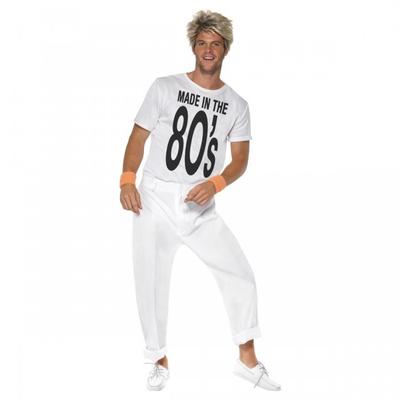 Smiffys Unisex Adult Made In 80s Costume Set