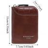 11 Card Slots PU Card Holder Vintage Men Short Wallet Male Coin Purse  Business