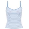 Women's Striped V-Neck Tank Top