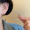 European and American Style Exaggerated Large Hoop Earrings for Women, 2026 New Model, High-End Unique Design, Trendy Niche Style