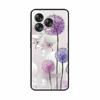 כיסוי טלפון מעוצב ל-ZTE Blade V70 דוגמאות פרחים צבעוניות כיסוי סיליקון TPU רך ל-ZTE nubia V70 Design / Blade V70 Vita
