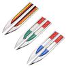 Fabulous Hall Emblem Metal Sticker Left and Right Set Sticker Custom Accessory Flags Car