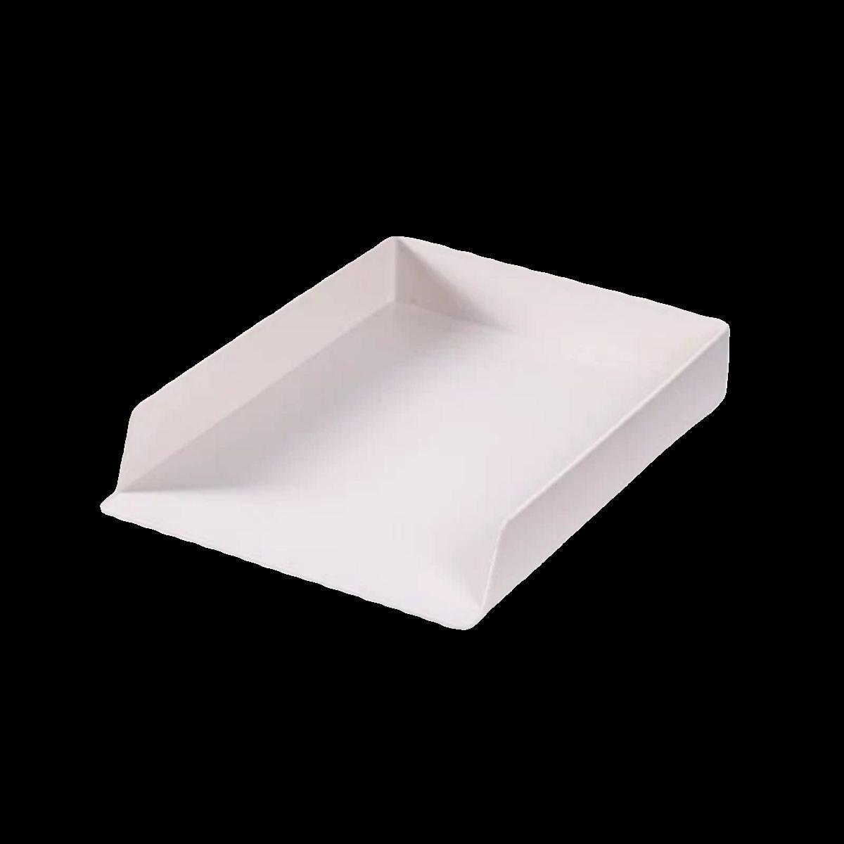 

1pcs White desktop storage box, student bookshelf, dormitory multi-layer stacked storage rack, office data file storage rack