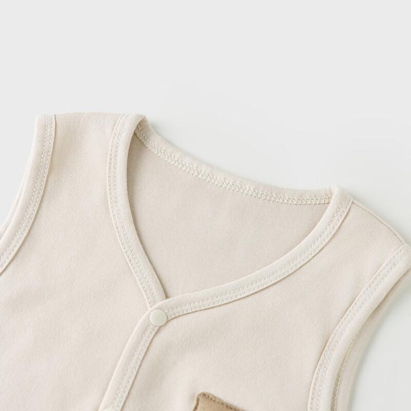 TONGTAI Baby Pure Cotton Double-Layer Vest