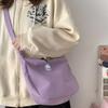 Stylish, simple and versatile, daily trend candy color, new women's shoulder messenger bag