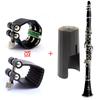 Clarinet Mouthpiece Set with Reed, Cap, Clip, Spring, and Soft Bakelite Mouthpiece
