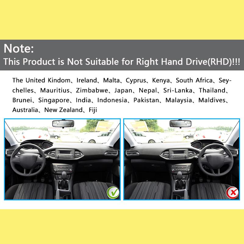 for Peugeot 5008 SUV 2017 2018 Luxurious Chrome Handle Cover Trim Set for 5008 2nd Gen MK2 Car Accessories Stickers Car Styling