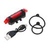 Bike Tail Lights Bike Waterproof Rear Light USB Rechargeable LED Brake Light Cycling Riding Safety Flashlight Taillight