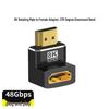 8K HDMI 90° Male To Female Adapter for TVs and Computers