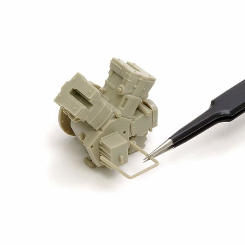 YFFSFDC Plastic Model Tool Precision Tweezers, 4 Types, Suitable for Plastic Models, DIY, Crafts, Nails, Electronics, and More