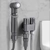 Shower Toilet Bidet Sprayer Stainless Steel Double Outlet Angle Valve Wall-Mounted Double Outlet Bidet Toilet Accessories