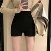 Autumn And Winter Comfortable Anti-glow Shorts Knitted Fall And Winter High Waist Simple Solid Color Bottoming Safety Pants