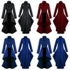 Luxurious Women Vintage Medieval Tuxedo Gothic Tailcoat For Role Playing And Halloween