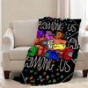 Blanket Throw Super Cosy Plush Living A-AmongS-ES Room Game Sofa Couch Childish Birthday U-US-ES Gifts