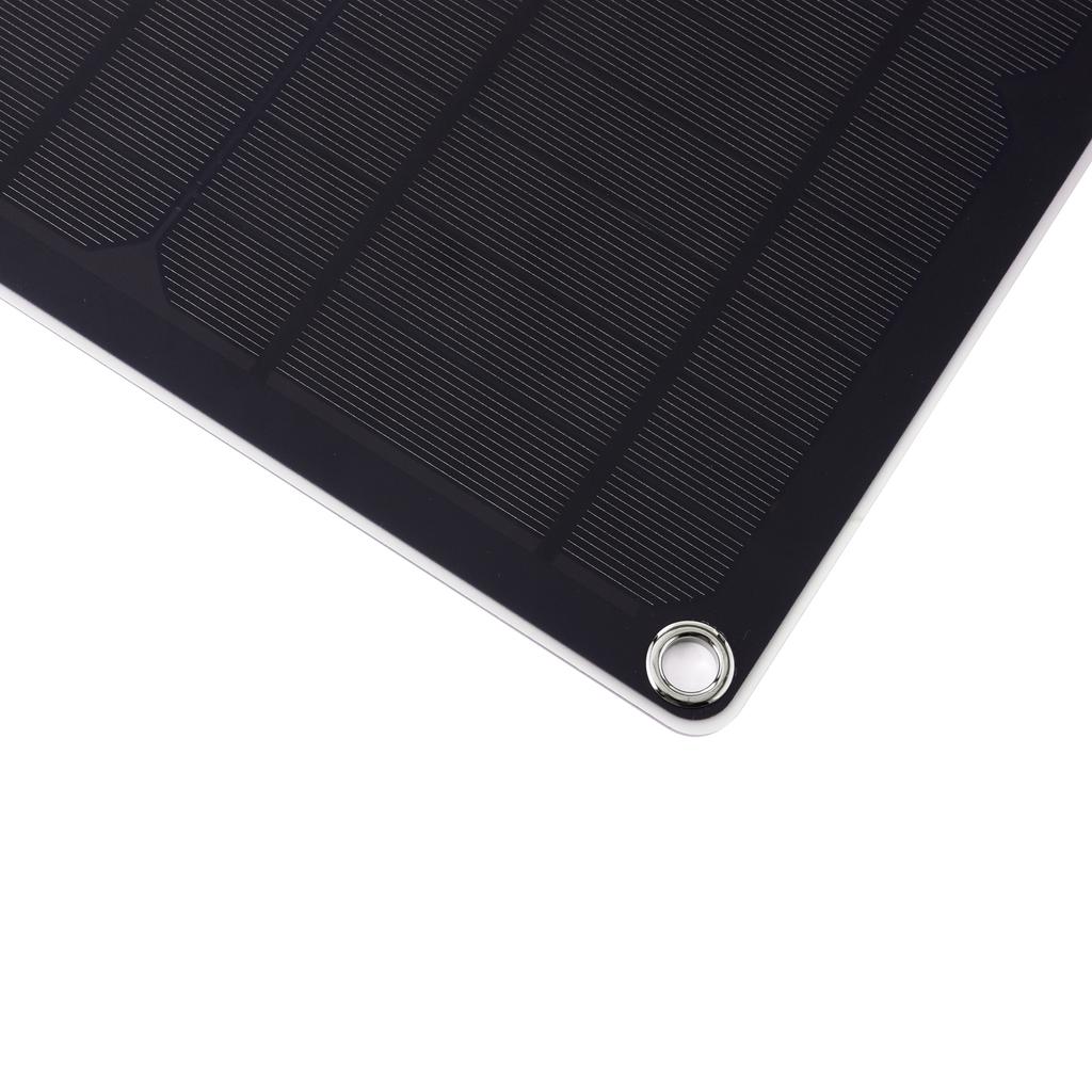 Solar Battery Charger Maintainer, 20W 12V Portable Solar Panel Trickle Charging Kit for Car,