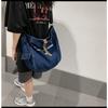 New Cowboy Bag Female Shoulder Bag Temperament Cowboy Large Capacity Tote Bag