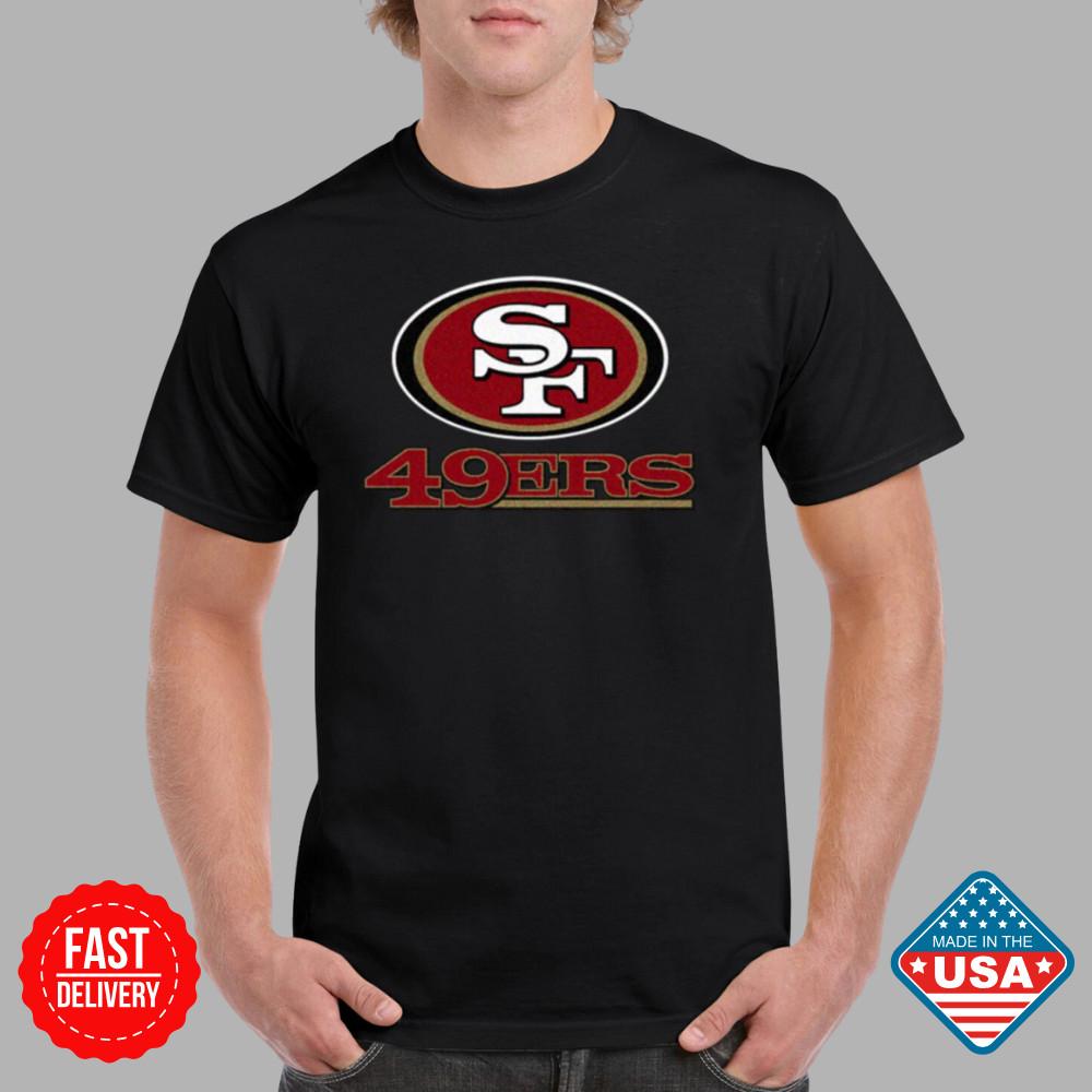 49ers T-Shirt San Francisco Football SF Niners Inspired Gift For Fan Cotton Unisex T-Shirt XXXXL