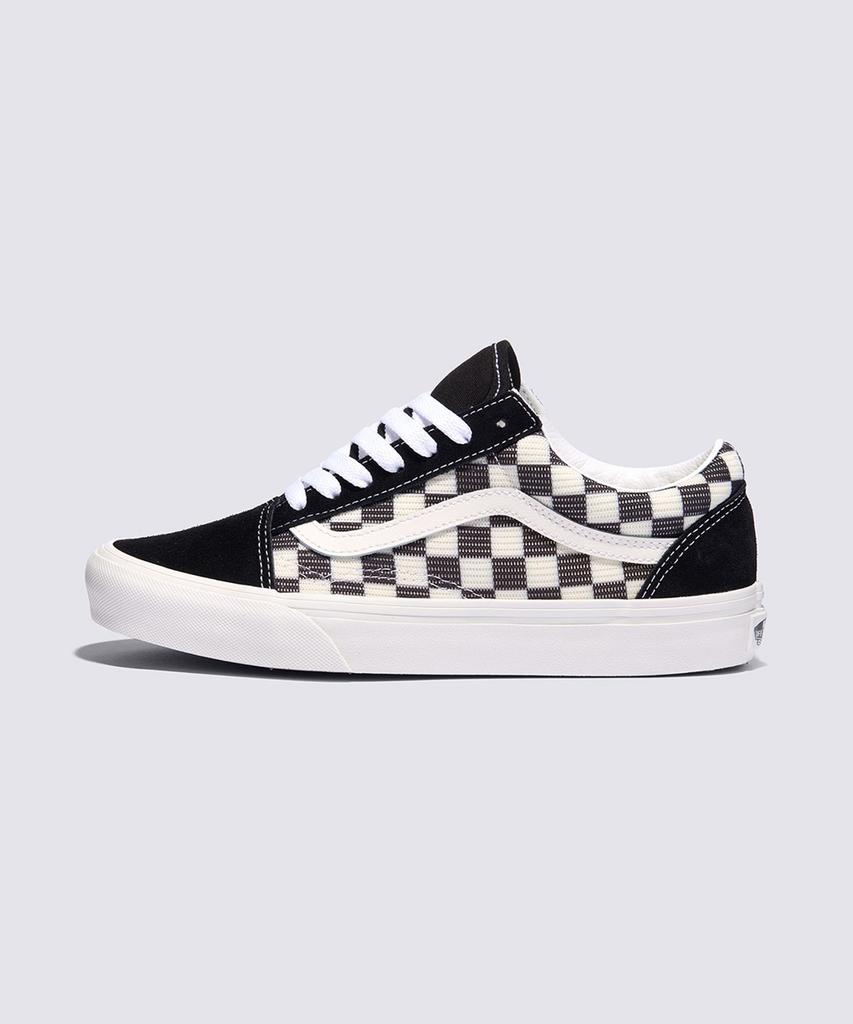 Vans Mesh Check Old School - Check Zwart: Marshmallow / Vn000Cr5Bpo1