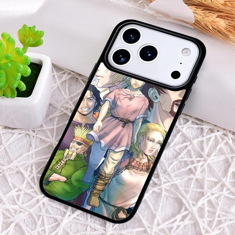 

Vinland Saga Shockproof Phone Case for iPhone 17 Air 16e 15 11 12 14 13 Pro Max Cover Coque iPhone17 Pro