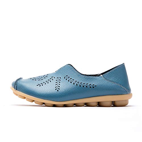 Floralover (Karen) Women's Moccasins, Slip-On Sneakers, Driving Shoes, Flats, Loafers, Nurse Shoes, Pregnant Women's Shoes, Soft, Lightweight, Breatha