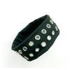 Punk Stretchy Headbands With Hollowed Eyelets Wide Elastic Hairband For Adult Teens Music Festival And Street Wear