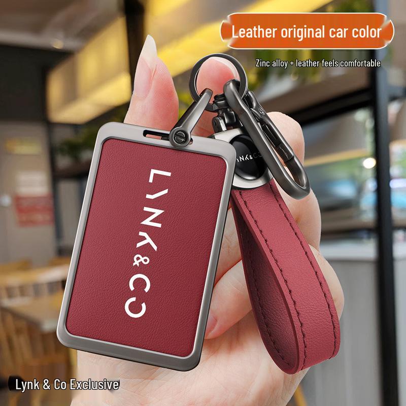 Lynk & Co 08/09 New Energy Car Key & NFC Card Holder Protective Case (2024 Model)