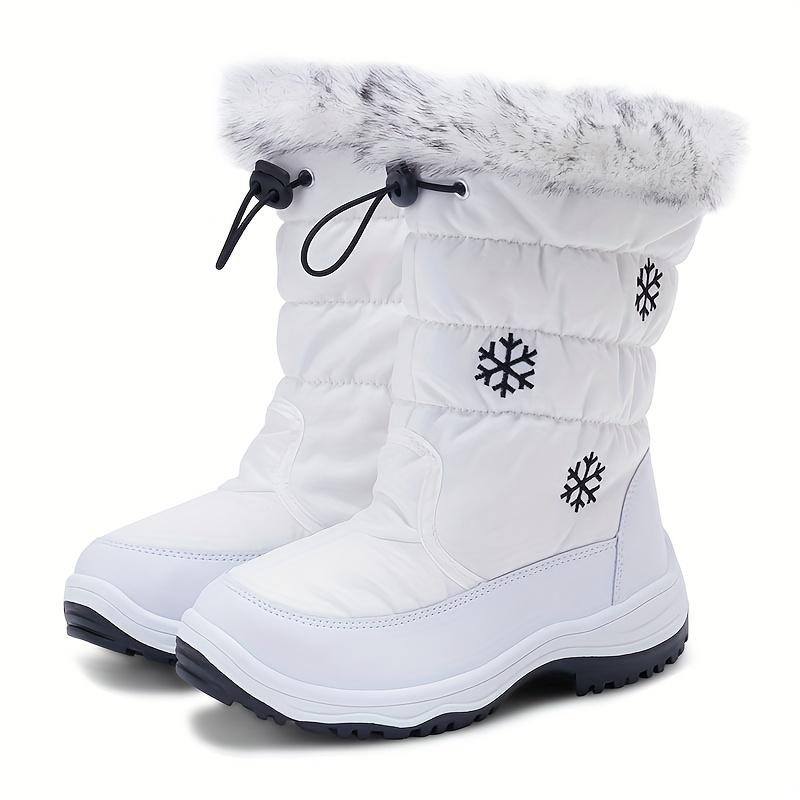 

Детские зимние теплые флисовые сапоги для девочек, маленькие, средние и большие размеры 28