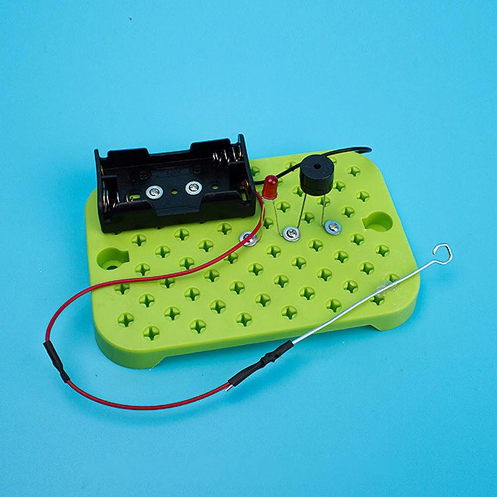 DIY Physical Scientific Experiments Circuit Kit ABS Electronic Components Children Educational Manual Toys Random Color