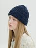 Beulaunhaes Rosette Beanie - Denim Yarn