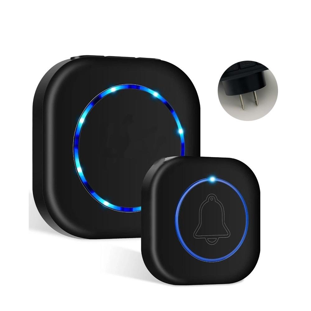4 Volume Levels Wireless Doorbell Intelligent Electronic Doorbell Door Bell Chime  Elderly Pager