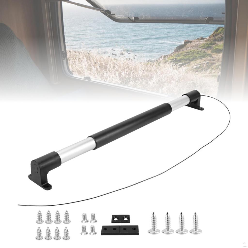 RV Screen Door Closer Automatic Closing Device Hardware Retractable Handle for Travel