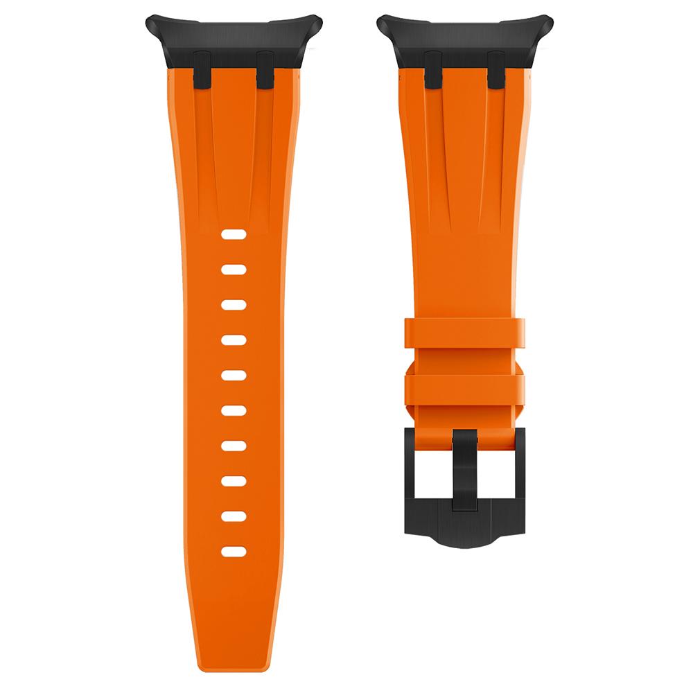 

Силиконовый ремешок для часов Samsung Galaxy Watch Ultra 47 мм, регулируемый ремешок с черной застежкой C