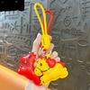 Year of the Horse Mascot Leather Lucky Bag Horse Keychain Will Be Rich Soon Bag Pendant New Year's Day Creative Small Gift