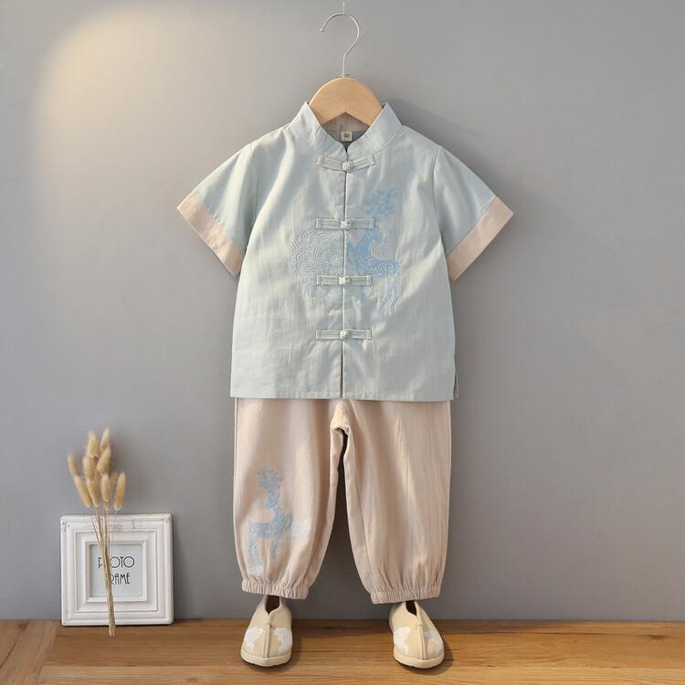 

Ханфу девушка в китайском стиле тканевое летнее платье античный костюм Тан костюм супер феи платье маленькая девочка юбка русалки принцессы нижнее белье XL