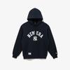 New Era Mlb New York Yankees Logo Hoodie Dark Navy 14742011