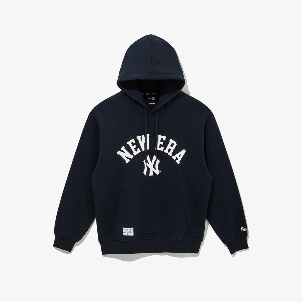 New Era Mlb New York Yankees Logo Hoodie Dark Navy 14742011