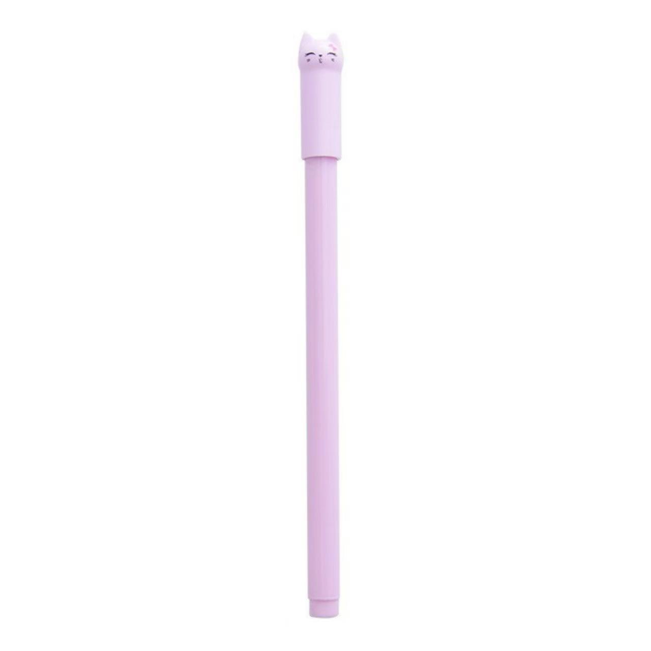 

Korean Cat-Themed Wagging Tail Neutral Pen, 0.5mm Black Ink for Students Black Gel Pen