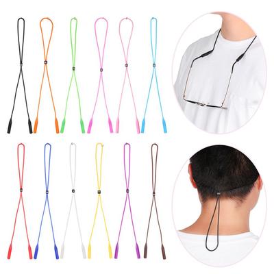 Men Women Silicone Anti-Slip Glasses Chain Neck Cord Glasses Strap Eyeglasses Rope Eyewear Lanyard