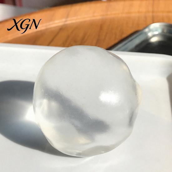 Emotional Release Toy 2/4/6Pcs Clear Coconut Oil Squeeze Ball Anxiety Relief Shapeable Stress Office Desk Soft Stretchy DIY Moldable