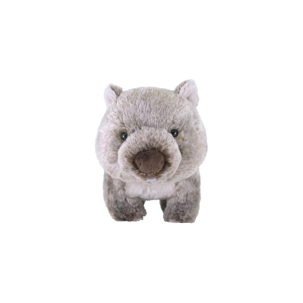 Sun Lemon Fluffies Wombat Plush Toy 15x27x17cm Cute Animal Rare Species P-1093