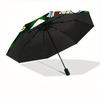 1pc Rick "Morty" Windproof Automatic Umbrella, Portable Folding design, Lightweight for Women/Men188
