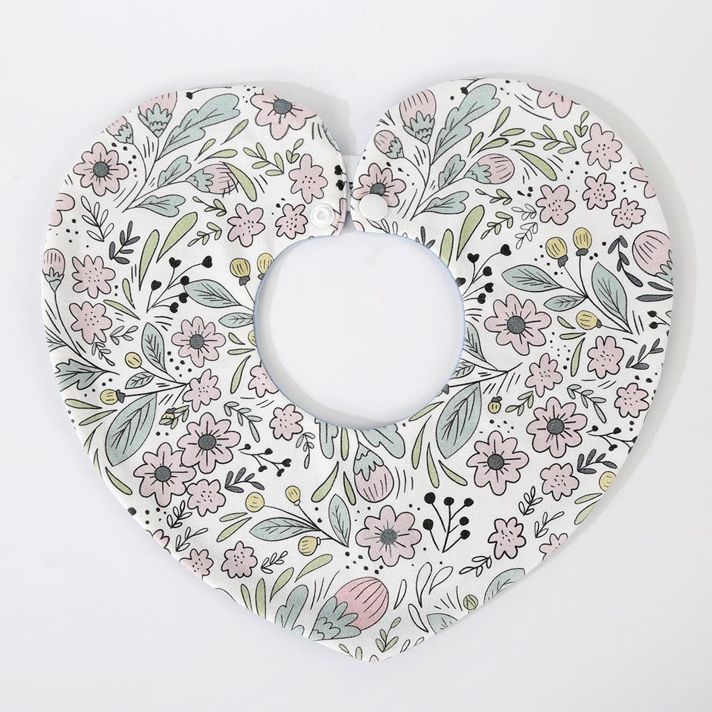 Korean Style Cotton Baby Bib - Double-Sided & Versatile for 0-2 Years