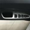 2016-2020 Compatible with Hyundai Elantra Silver Window Lift Switch Button Panel Cover Trim Interior Door Armrest Decoration