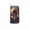 New Skull Long Zipper Wallet Halloween Clutch Wallet