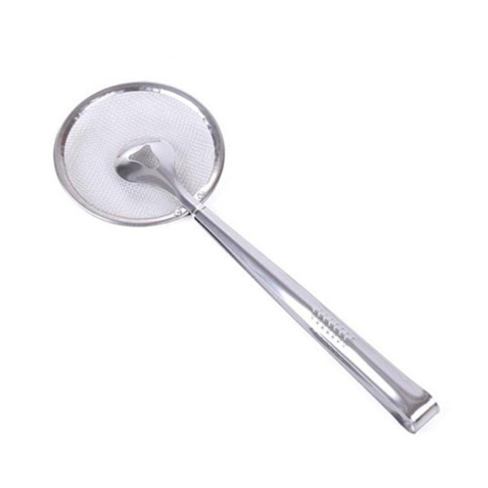 Food Strainer Kitchen Accessories French Fryer Spoon Stainless Steel Spoon Oil Drainer Vegetables Snack Fried Food Strainer