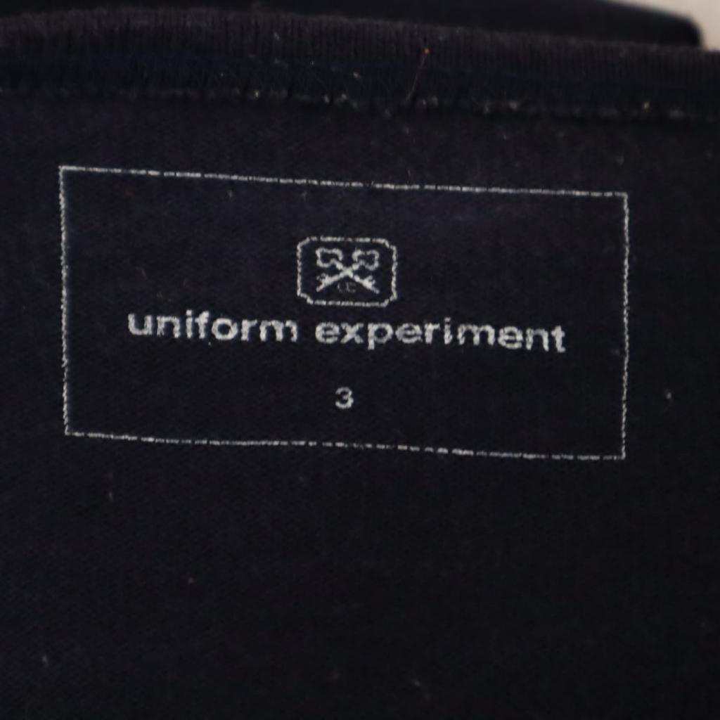 Uniform Experiment Made In Japan Border Short Sleeve Boat Neck T-shirt Men's Used